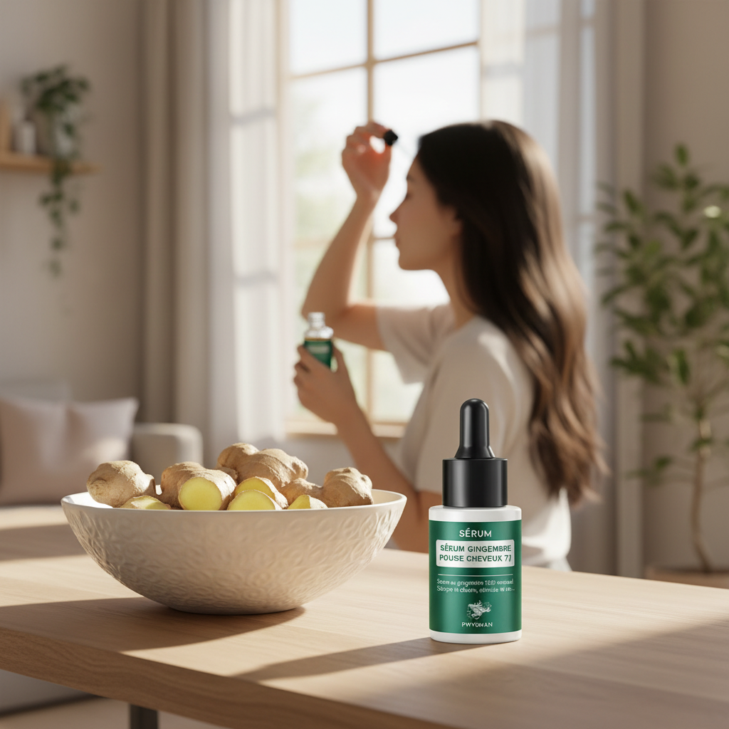 Sérum Gingembre Pousse Cheveux 7J