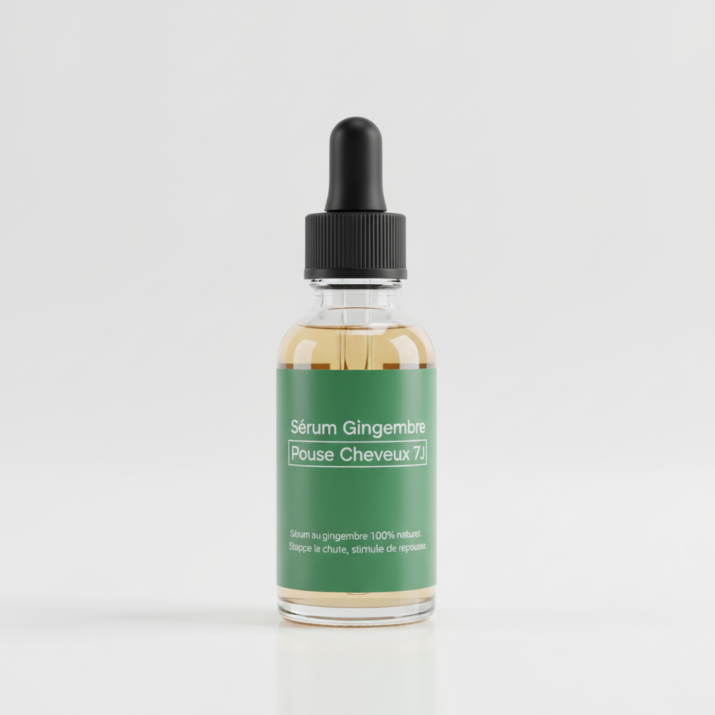 Sérum Gingembre Pousse Cheveux 7J